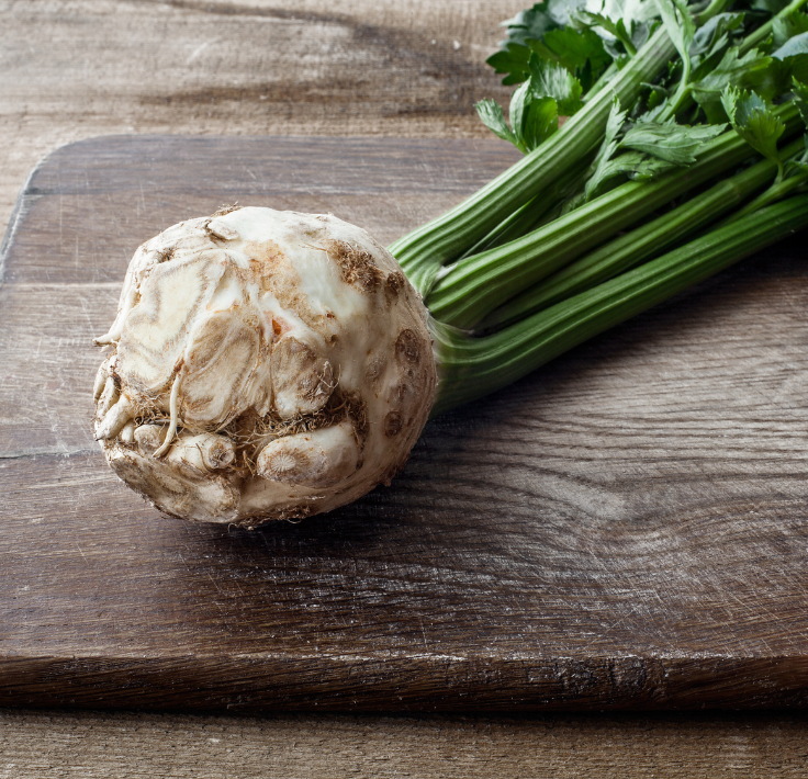 Céleri rave, légume d'hiver alimentation équilibrée - Aprifel