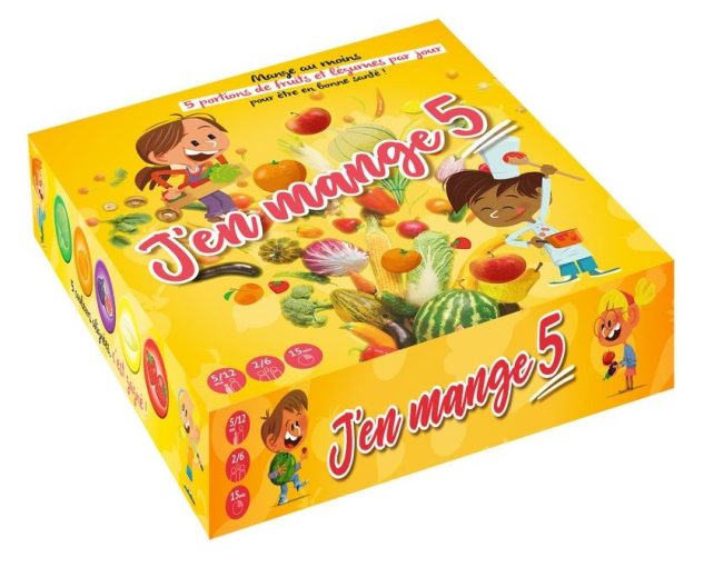 Boite de jeu de société J'en mange 5 - Aprifel