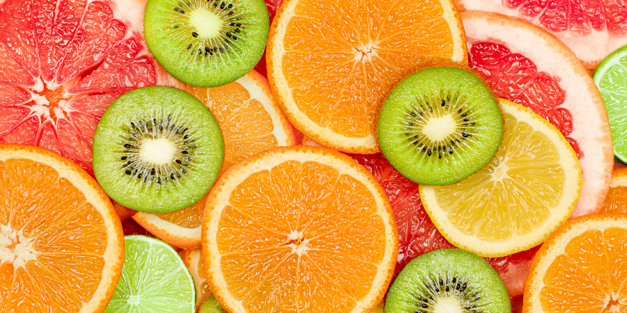 Lemon, grapefruit, kiwi, vitamine C - Aprifel