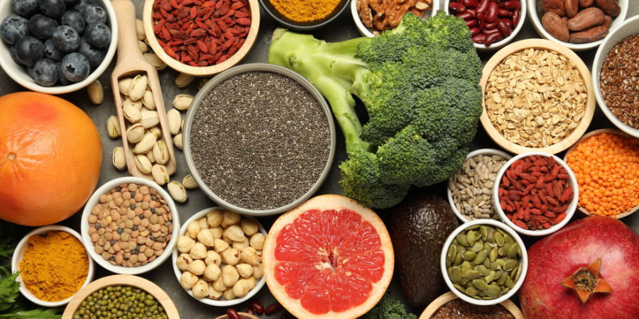 Diverse food