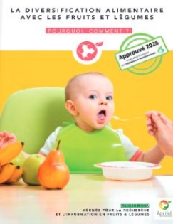 Couverture Dépliant Aprifel "Diversification alimentaire"